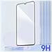 Cover Per Realme Note 50 Silicone Flessibile Vetro Temperato 9h, Trasparente - Foto miniatura 4