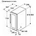 Cantinetta Vino KU20WVHF0 da Incasso con Capacità 21 Bottiglie Classe F Colore Nero - Foto miniatura 7