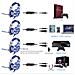 Cuffie J10 Ultra-flexible Premium .13 Luci Full Rgb. Cuffie Da Gaming Con Microfono, Connessione Minijack Per Pc, Laptop, Ps4, Xbox One, Mobile, Tablet. - Foto miniatura 6