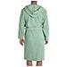 Accappatoio Con Cappuccio Spugnissima Gim In Cotone Colore Verde Misura Xlxxl - Foto miniatura 3