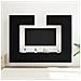 Set di mobili TV a parete in rovere nero  8 pezzi in legno truciolare, Supporto TV in rovere nero  80x30x30 cm in legno truciolare, Mobile TV a parete  - 2 pezzi in rovere nero, 30.5x30x90 cm in legno truciolare, Mobili TV  2 pezzi in rovere nero 100x30x3 - Foto miniatura 4