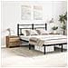 Comodino 2 pcs Rovere Artigianale 45x34x44,5 cm Legno Ingegnerizzato - Foto miniatura 4