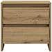 Comodino 2 pcs Rovere Artigianale 45x34x44,5 cm Legno Ingegnerizzato - Foto miniatura 7