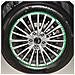 Adesivi Decorativi Personalizzati Per Pneumatici Auto E Moto Green - Foto miniatura 5