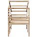 Letto a Soppalco con Tetto 75x190 cm in Legno Massello di Pino - Foto miniatura 5