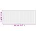 Tappeto Rettangolare Grigio 80x200 cm in Bambù - Foto miniatura 8