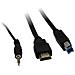 AS-22HUS switch per keyboard-video-mouse (kvm) Nero - Foto miniatura 2