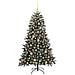 Albero di Natale artificiale con 150 LED Verde 150 cm - Foto miniatura 3