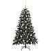 Albero di Natale artificiale con 150 LED Verde 150 cm - Foto miniatura 4