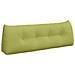 Cuscino per Schiena Verde chiaro 140 x 24 x 50 cm Tessuto - Foto miniatura 1