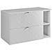 | Mobiletto 100 cm - Blanc Mat - Mobili da bagno - Mobili da bagno - Sottolavabo - Piano d'appoggio - Libreria bianca - Foto miniatura 1