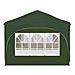 Tenda per feste a pop-up 575 x 288 x 245 cm Verde - Foto miniatura 6