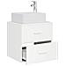 Mobile Lavabo da Parete Bianco 53 x 34,5 x 63 cm - Foto miniatura 2