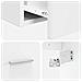 Mobile Lavabo da Parete Bianco 53 x 34,5 x 63 cm - Foto miniatura 5