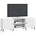 Mobile TV Bianco Lucido 150 x 31 x 50 cm Legno ingegnerizzato - Foto miniatura 2