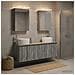 Set di Armadi da Bagno 5 pcs Sonoma grigio Legno ingegnerizzato - Foto miniatura 2