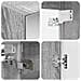 Set di Armadi da Bagno 5 pcs Sonoma grigio Legno ingegnerizzato - Foto miniatura 9