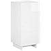 Credenza Bianco Lucido 33,5 x 34,5 x 75 cm Legno ingegnerizzato - Foto miniatura 1
