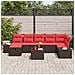 Set di divani 5 pz polyrattan - Foto miniatura 2