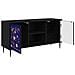 Mobile TV MAINZ 102 x 33 x 51 cm Rovere Nero - Foto miniatura 3