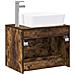 Set di mobili per il bagno Rovere Fumo Legno ingegnerizzato - Foto miniatura 4