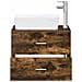 Set di mobili per il bagno Rovere Fumo Legno ingegnerizzato - Foto miniatura 8