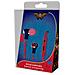 Swing Wonder Woman Auricolare Stereo con Microfono + Tasto Volume - Blu / Rosso - Foto miniatura 2