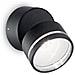 165387 Omega Round Ap1 Nero, Applique - Foto miniatura 1