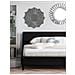 Letto Sfoderabile Nero Con Illuminazione Led 180 X 200 Cm Fitou - Foto miniatura 2