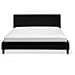 Letto Sfoderabile Nero Con Illuminazione Led 180 X 200 Cm Fitou - Foto miniatura 6