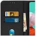 Custodia Samsung Galaxy A51 Portadocumenti Funzione Supporto Nero - Foto miniatura 4