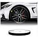 Wheel Trim Strisce Adesive Rifrangenti Per Cerchi Auto, Nero, 5 Mm X 6 Mt - Foto miniatura 1