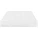 Scaffali A Parete 2 Pz Bianco Lucido 40x23x3,8 Cm In Mdf - Foto miniatura 6