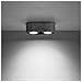 Downlight Doppi Da Superficie Ovale Grigio Gu10 - Foto miniatura 10