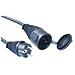 230V extension cable schuko male - shuko female - Foto miniatura 1