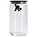 Barattolo Ermetico Little Man Holding On Tight 1.4 L Colore Nero - Foto miniatura 1