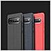 Custodia Compatibile Con Samsung Galaxy S10 5g In Nero Profondo - Coperchio Protettivo In Silicone Tpu Con Applicazione Di Finta Pelle Nobile - Foto miniatura 8