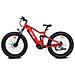 Outrider M500 - Rosso Metallico - 250w / 10ah - Bicicletta Elettrica Mountain Fat Bike A Doppia Sospensione Di Central Motor - Foto miniatura 2