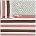 Coperta Magar Tessuto 130 X 170 Cm Beige - Foto miniatura 4