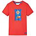 Maglietta Da Bambino A Maniche Corte Rossa 92 - Foto miniatura 1