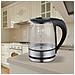 Feel-Maestro MR062 bollitore elettrico 1,2 L 1630 W Nero, Trasparente - Foto miniatura 2