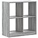 Libreria Grigio Sonoma 68,5x32x75 Cm In Legno Multistrato - Foto miniatura 2