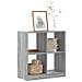 Libreria Grigio Sonoma 68,5x32x75 Cm In Legno Multistrato - Foto miniatura 1