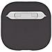 Airpods 4 Custodia In Silicone Antiurto Con Indicatore Led, Nero - Foto miniatura 2