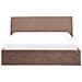 Letto Contenitore Bouclé Orbey 180 X 200 Cm Marrone - Foto miniatura 6