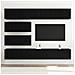 Set di Mobili TV da 10 Pezzi - Mobile Montato a Muro in Legno ingegnerizzato Quercia Nera - Foto miniatura 4