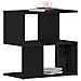 Comodino 2 pezzi Rovere Nero 50x30x51,5 cm Legno ingegnerizzato - Foto miniatura 3