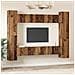 Set mobile TV 10 pcs Legno vecchio 30.5 x 30 x 90 cm - Foto miniatura 4