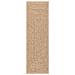Tappeto ZIZUR Beige 200x200 cm Aspetto Iuta Interni ed Esterni - Foto miniatura 4