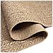 Tappeto ZIZUR Beige 200x200 cm Aspetto Iuta Interni ed Esterni - Foto miniatura 5